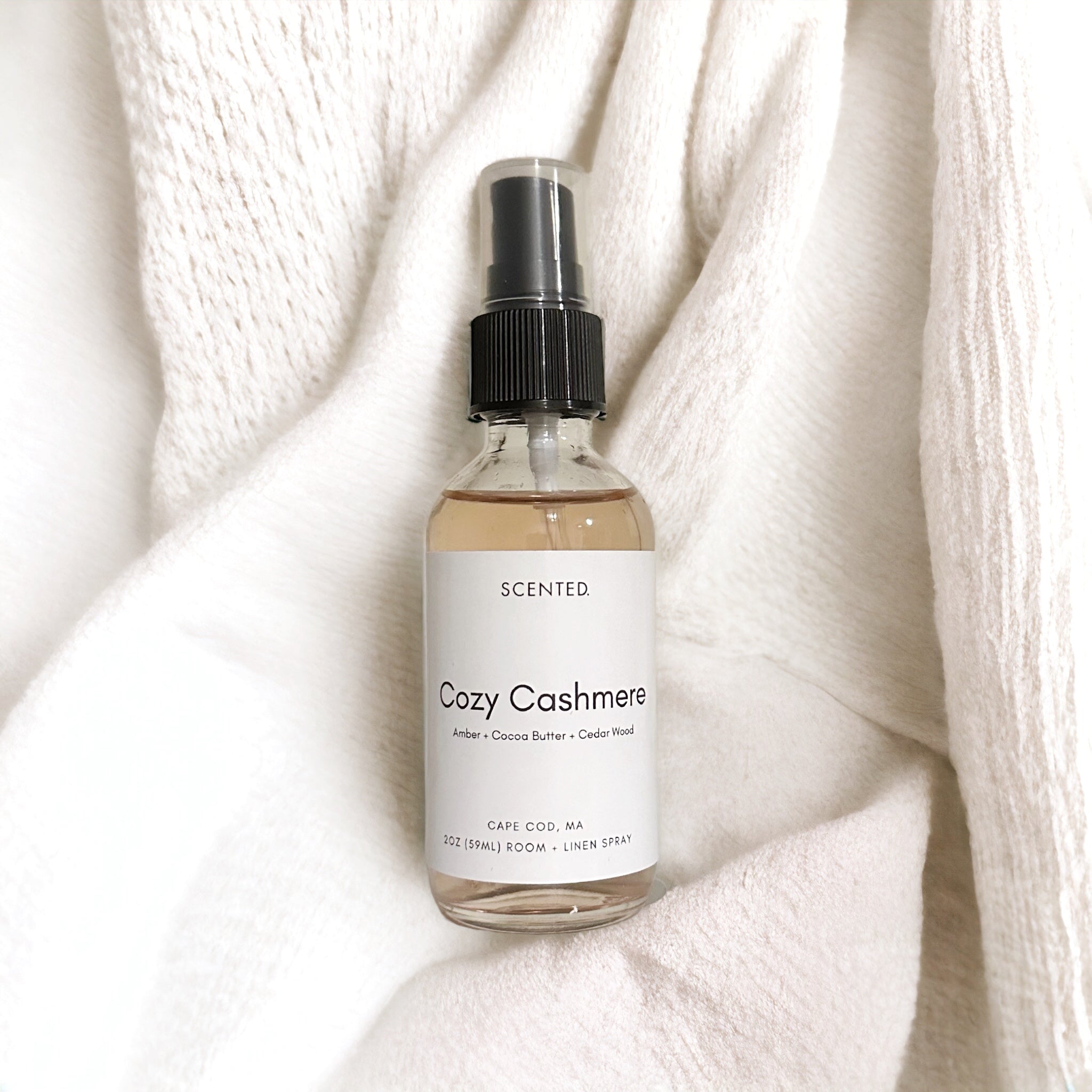 COZY CASHMERE linen spray – SCENTED.